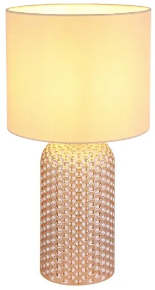 Globo 21735CH - Lampada da tavolo SOFIA 1xE27/60W/230V beige