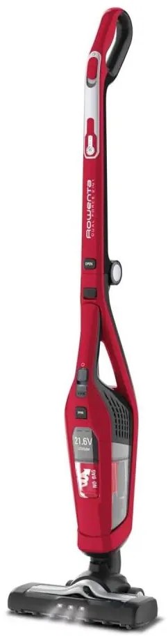 Rowenta - Aspirapolvere a bastone DUAL FORCE 2in1 180W/21,6V rosso