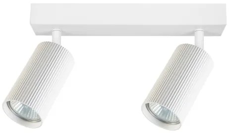 Brilagi - Faretto orientabile SELE MODERN 2xGU10/30W/230V bianco