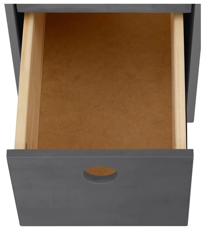 Scrivania in legno di pino 50x100 cm Alpi - Støraa