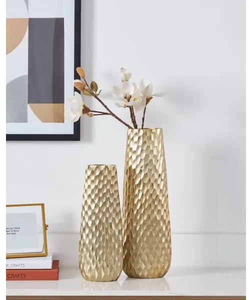 Eglo 421054 - Vaso in metallo NILGAUT 40,5x14 cm oro