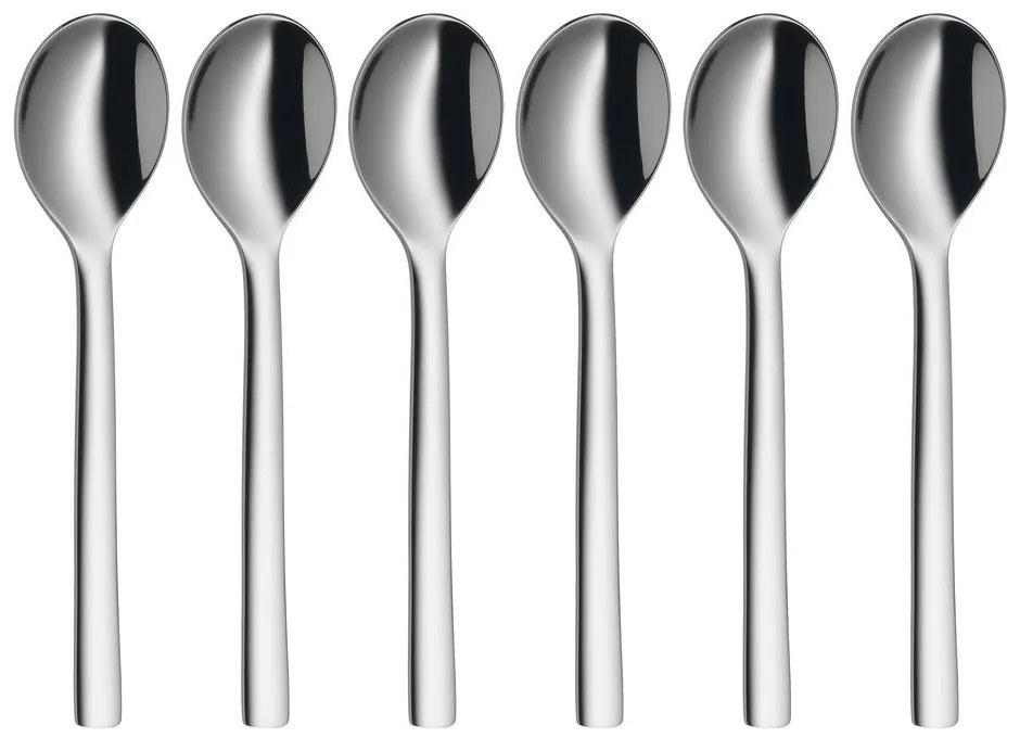 Set di 6 cucchiaini da caffè espresso in acciaio inox Nuova - WMF