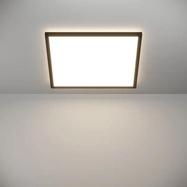Eglo 901457 - Lampada LED dimmerabile da esterno ROVITO-R 17W/230V 50x50 cm IP44 nero + +TC