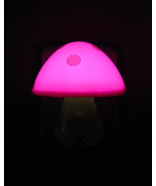 Lampada notturna LED per bambini con sensore crepuscolare LED/0,5W/230V sgabello