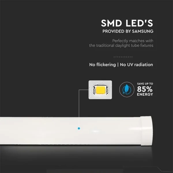 LED Lampada fluorescente SAMSUNG CHIP LED/40W/230V 3000K 120 cm