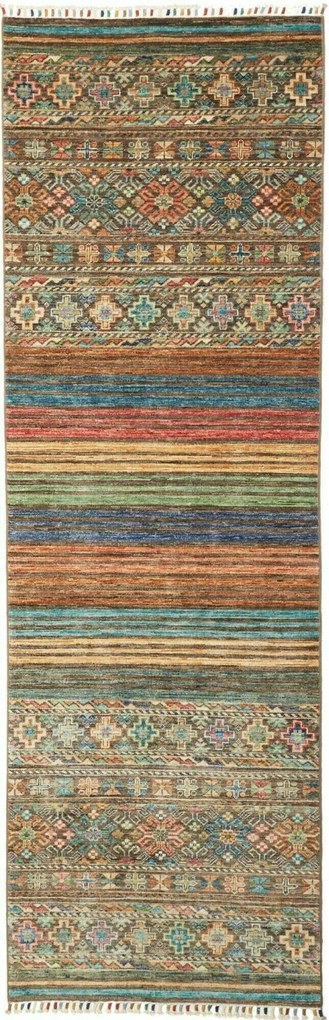 Samarkand Tappeto orientale 250 x 80 (Pakistan) Annodato A Mano