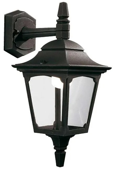 Applique classico chic da esterno CPM2-BLACK nero IP44 1X E27 ELSTEAD