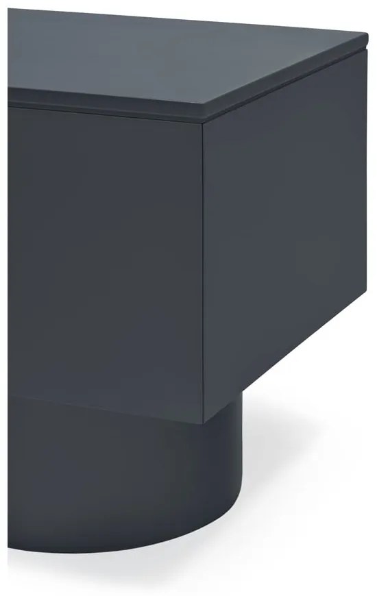 Tavolo TV antracite 200x50 cm Totem - Teulat