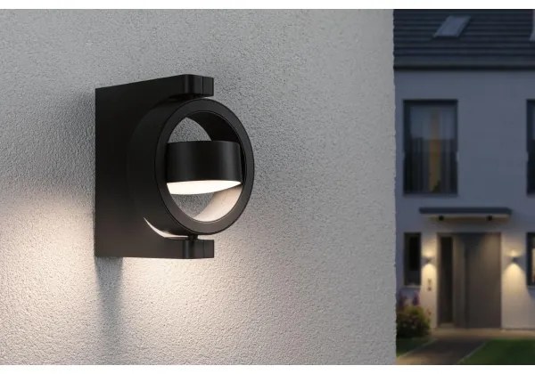 Paulmann 94406 - LED/8W IP44 Applique da esterno SWIVEA 230V