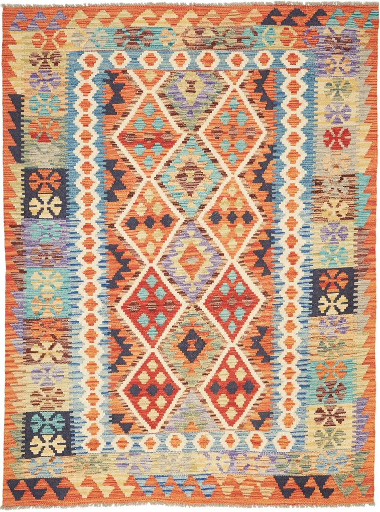 Kilim Tappeto 200 x 150 (Pakistan) Tessuto A Mano