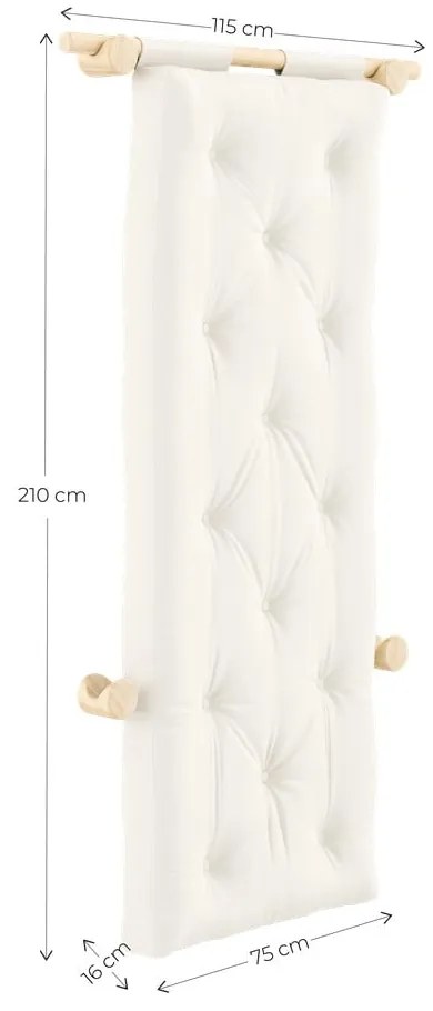 Poltrona verde allungabile Hooked – Karup Design