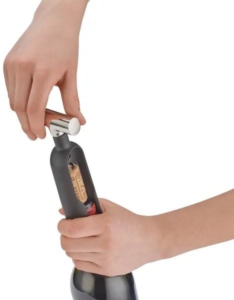 WMF - Set per sommelier, 3 pezzi, noce