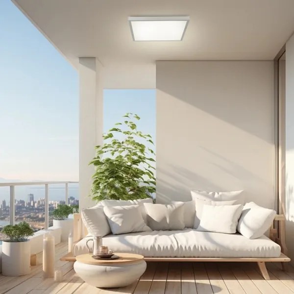 Brilagi - Lampada LED dimmerabile per bagno FRAME SMART LED/50W/230V 60x60 IP44 + telecomando