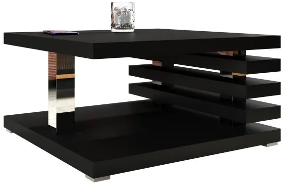 Tavolino KYOTO 31x60 cm opaco nero