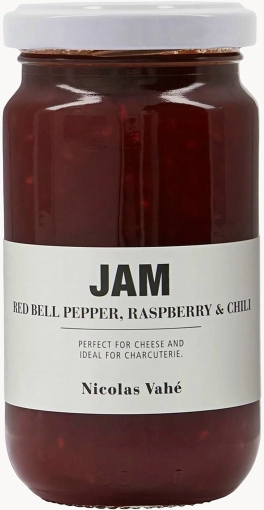 Marmellata: peperone rosso, lampone e peperoncino