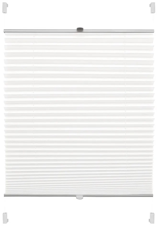 Tenda a pacchetto bianca 72,5x150 cm Plisé Verona – Gardinia