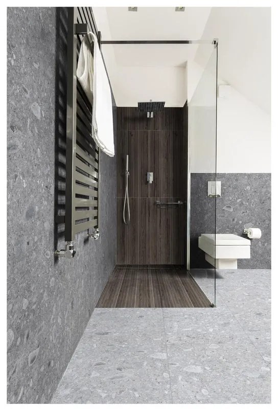 Piastrella da pavimento e rivestimento interno ed esterno 120 x 270 cm rettificato Ceppo in gres porcellanato grigio 3.24 mq