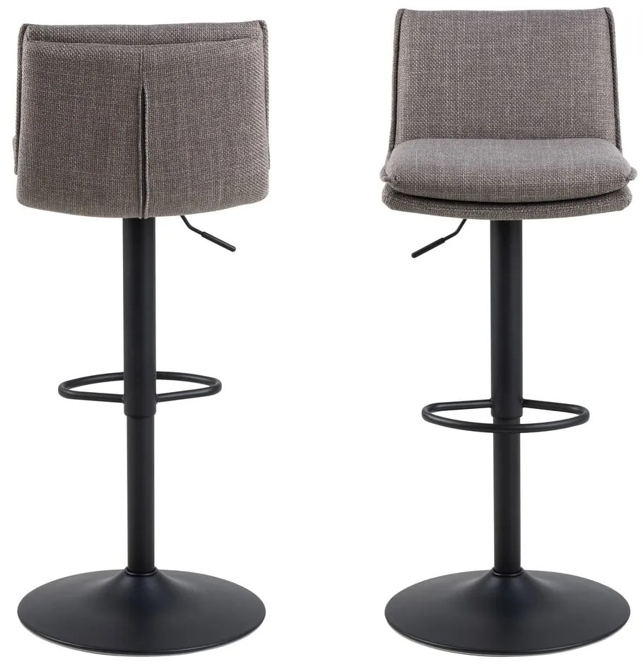 Sgabelli da bar girevoli grigi in set di 2 107 cm Flynn - Actona