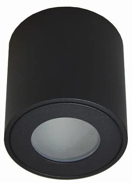 Plafoniera da esterno FARA 1xGU10/50W/230V IP54 nero