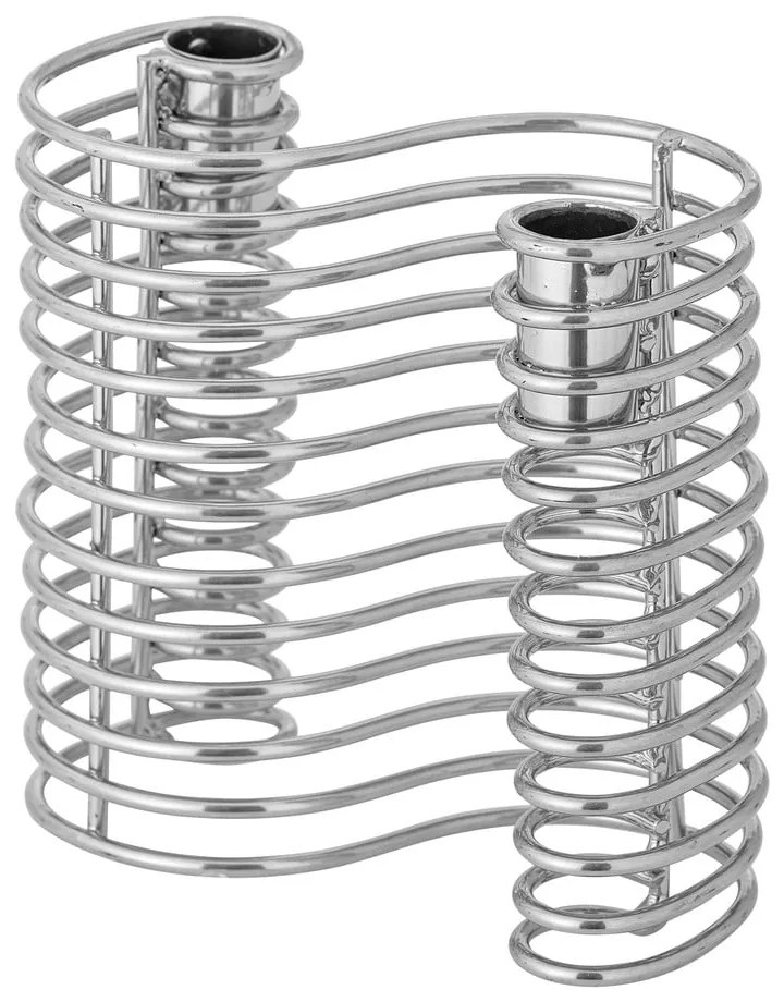 Portacandela in metallo Wavela – Bloomingville