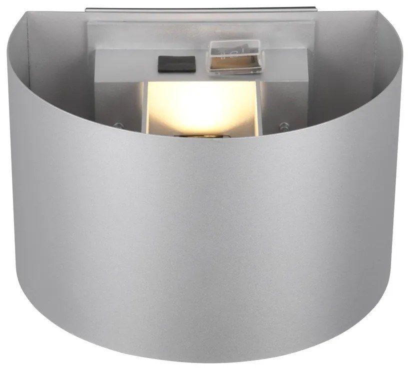 Illuminazione esterna LED con sensore di movimento da parete (altezza totale 10 cm) Talent – Trio