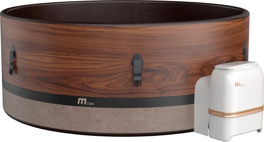 Vasca Idromassaggio da Esterno Spa Riscaldata 173x173x65 cm 6 Posti Wi-Fi Duet Diva Smart...