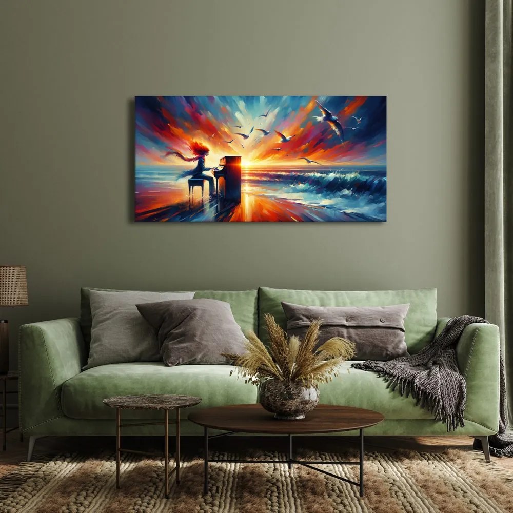 Quadro su tela – Musica del mare