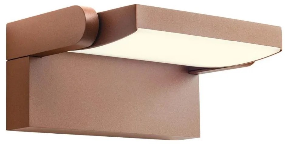 Redo 90585 - Applique da esterno a LED FLIP LED/20W/230V 3000K IP54 marrone