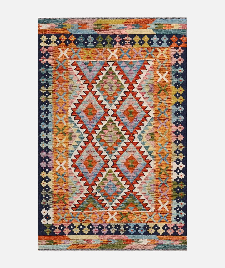Kilim Tappeto orientale 100x150 (Pakistan) Tessuto A Mano