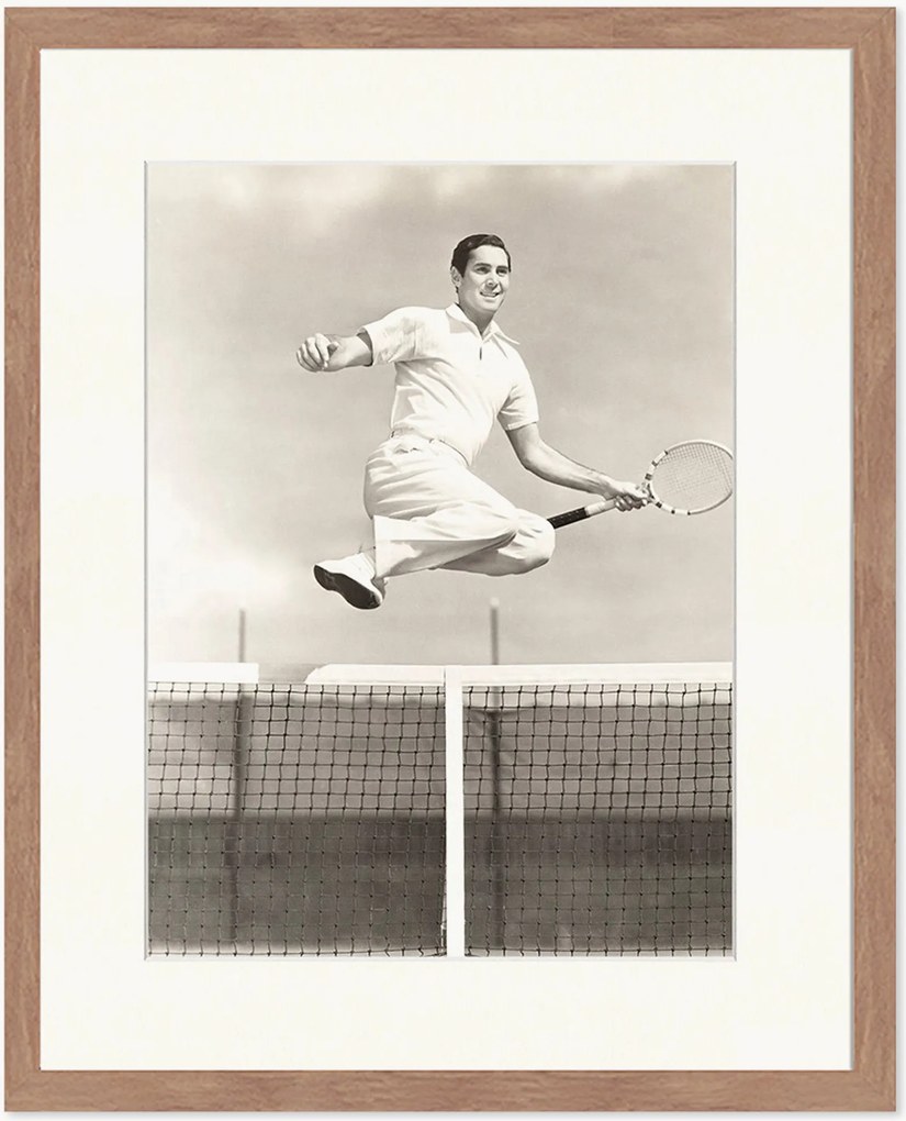 Foto incorniciata Jumping the Net, varie misure