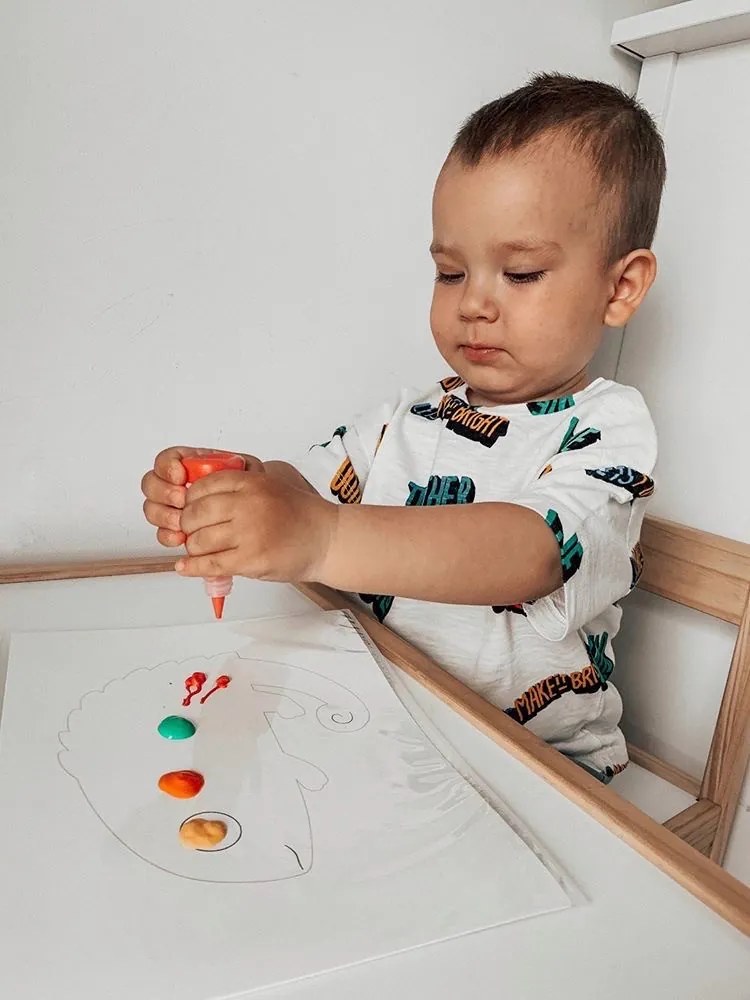 Gioco d'arte - camaleonte