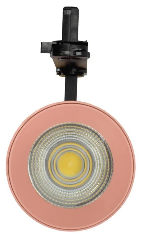 Faro LED 40W Trifase Rosa CRI92 Bianco Variabile 38° - Bridgelux LED Colore Bianco Variabile CCT
