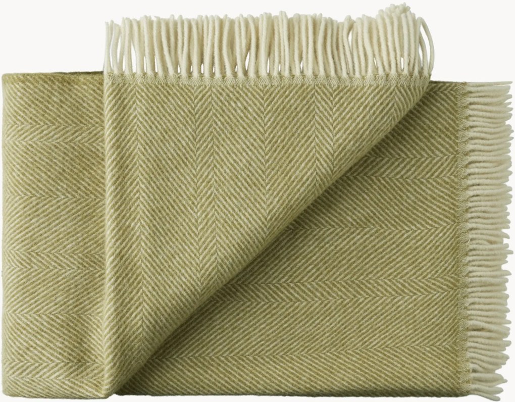 Coperta in lana con frange Rømø