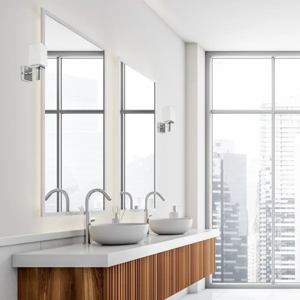 Rabalux 71059 - Applique da bagno ZENKAI 1xE14/10W/230V IP44 cromo