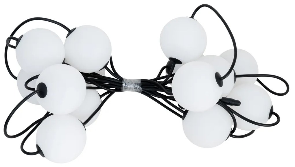Catena luminosa da esterno moderna 8M con 14 luci LED - Malai