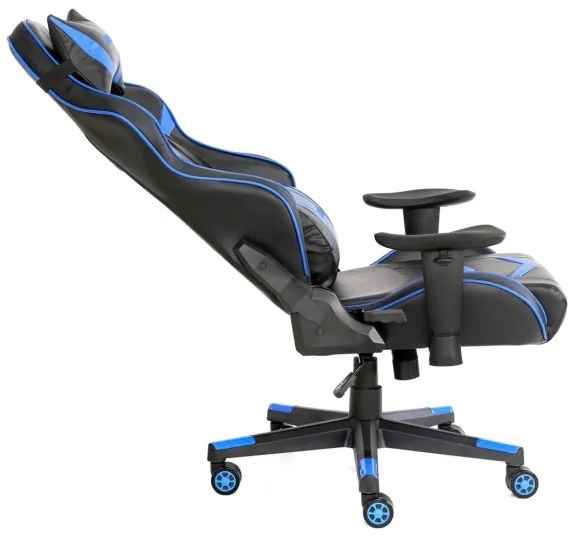 Sedia da gioco VARR Nascar nero/blu