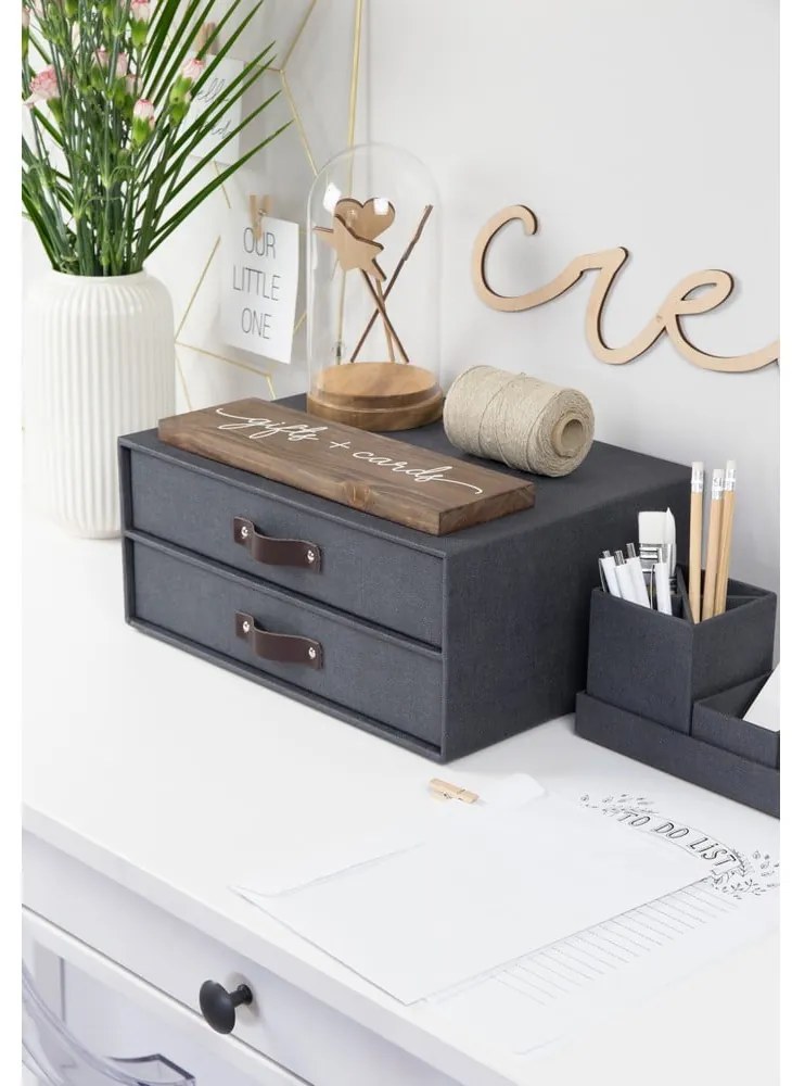 Organizer in cartone per cassetti Birger Canvas Paper Laminate – Bigso