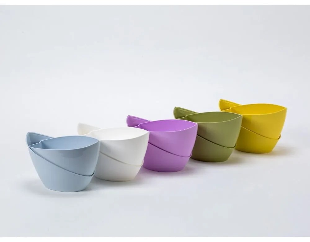 Vaso in plastica autoinnaffiante Doppio - Plastia