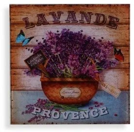 Quadro Versa Lavanda Cristallo 1 x 30 x 30 cm