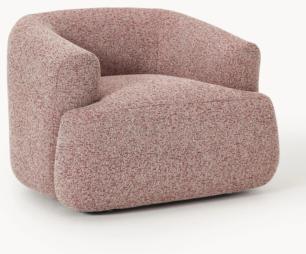 Poltrona in bouclé Sofia