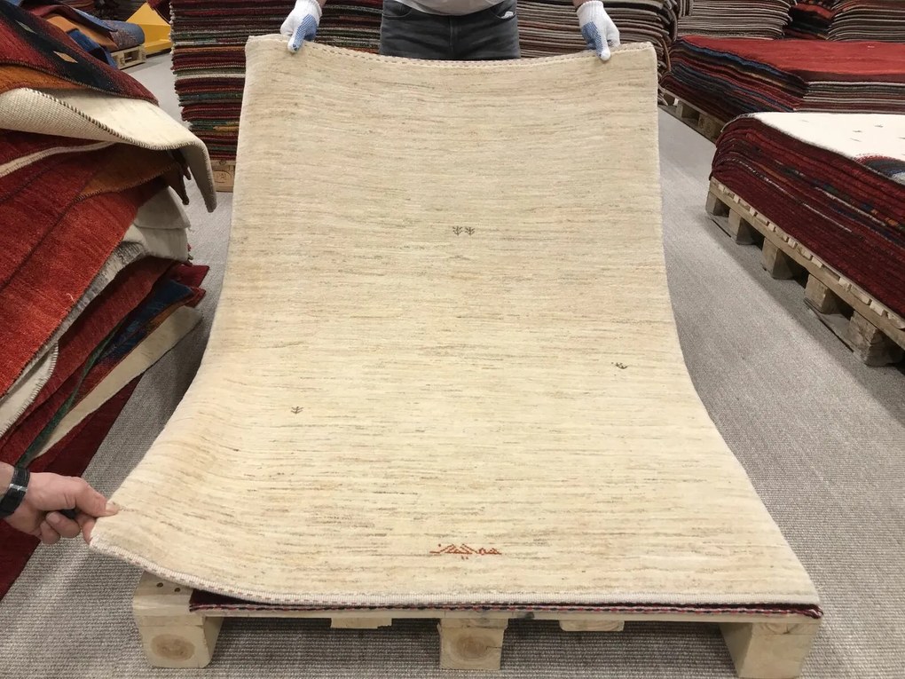Gashguli Tappeto persiano 150 x 110 Beige (Iran) Annodato A Mano