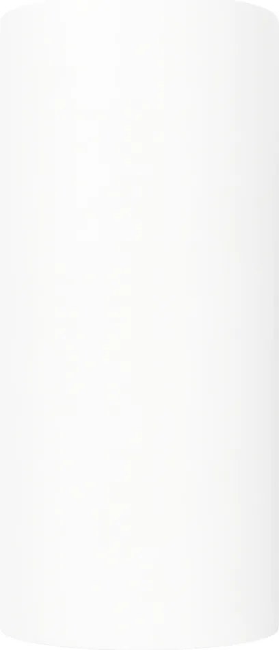 Applique da Parete 2xGU10 Cilindrica Ø75mm in Gesso Pitturabile