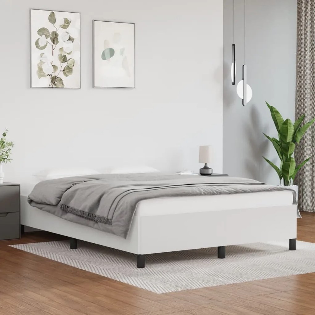 Giroletto Bianco 140x190 Cm İn Similpelle /