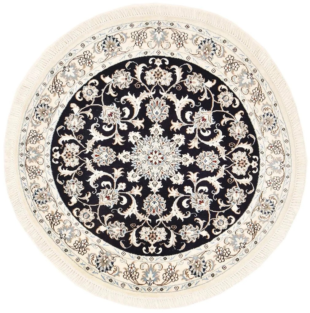 Nain Tappeto 150x150 (Iran) Annodato A Mano