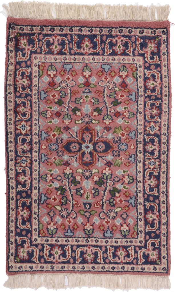 Persian Tappeto 90 x 60 (Indian) Annodato A Mano
