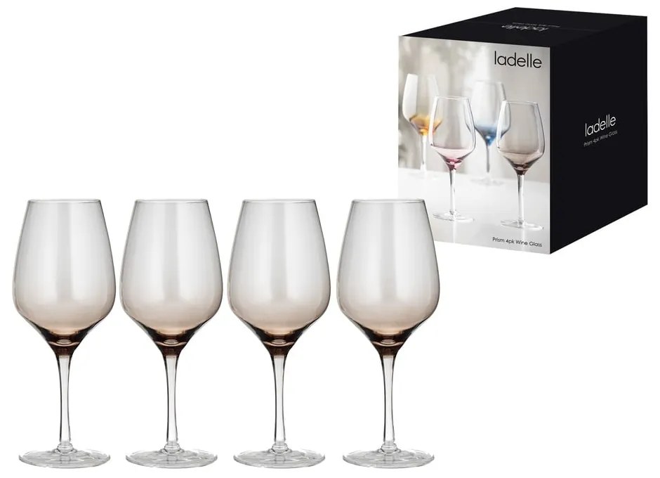 Set di bicchieri da vino 4 pz 680 ml Prism – Ladelle