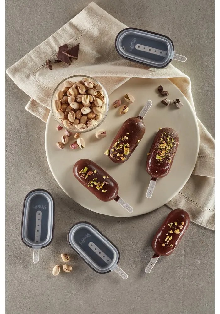 Set di stampi per ghiaccioli in silicone 4 pz – Lékué