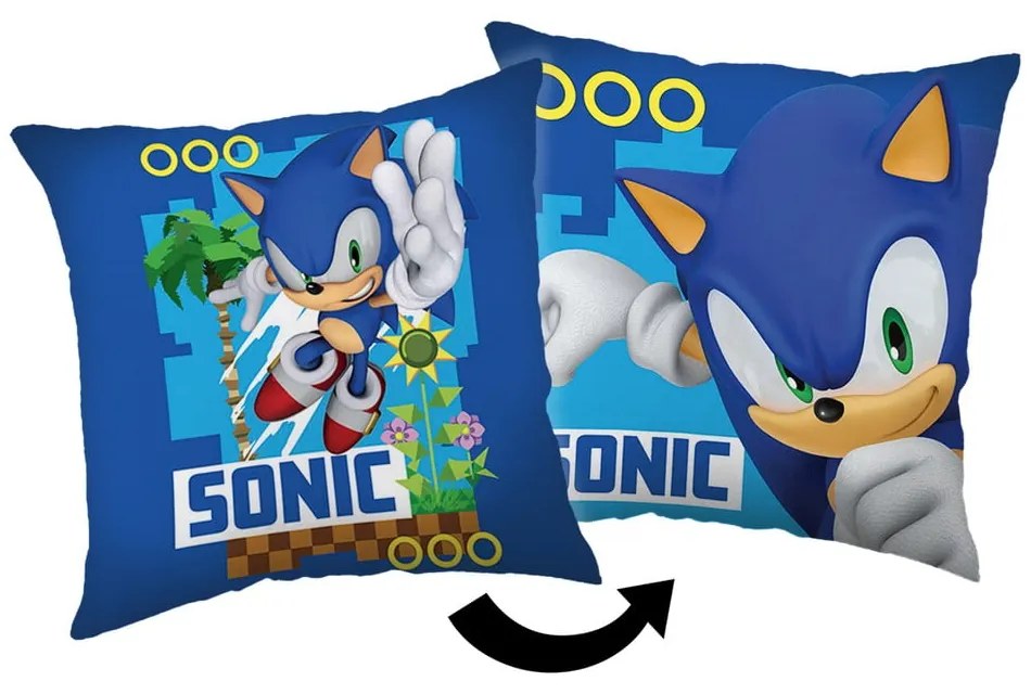 Cuscino per bambini 40x40 cm Sonic – Jerry Fabrics