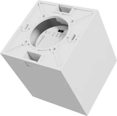 Applique da soffitto 7W Quadrata UGR19 - Bianca o nera