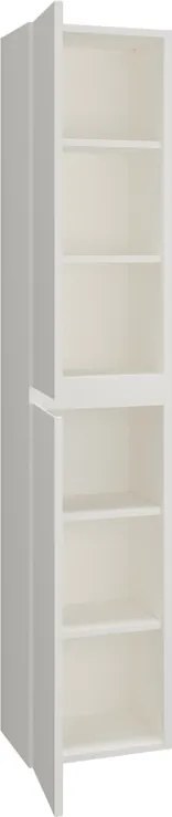 Composizione bagno sospesa 65 cm colore bianco opaco | LAC-EOLO-65 - KAMALU